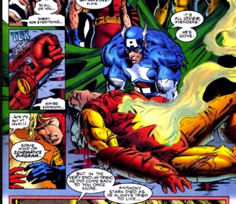 how does iron man die in the comics? why not focus on his heroic comeback instead